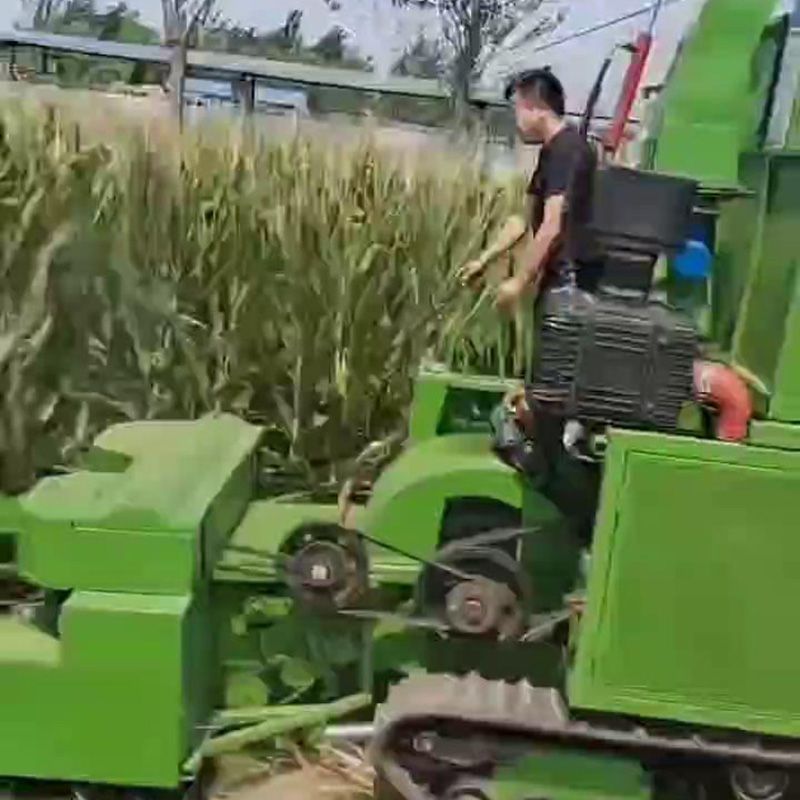 履帶圓盤青儲機視頻
